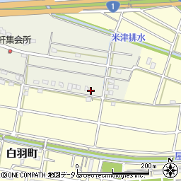 静岡県浜松市中央区米津町164周辺の地図