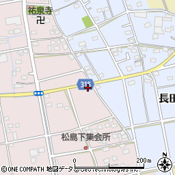 静岡県浜松市中央区松島町503周辺の地図