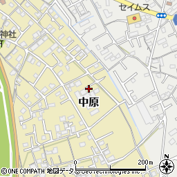 岡山県総社市中原847-16周辺の地図