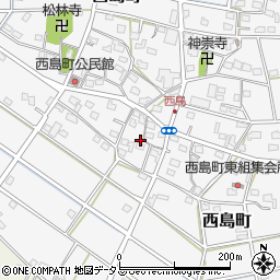 静岡県浜松市中央区西島町802周辺の地図