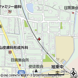 岡山県岡山市東区目黒町146周辺の地図