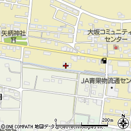 駿遠運送株式会社　南大坂営業所周辺の地図