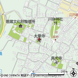 大乗寺周辺の地図