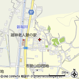 岡山県岡山市東区久保362-2周辺の地図