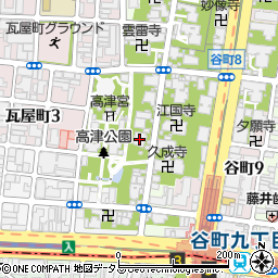 圓妙寺周辺の地図