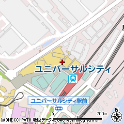 ババガンプシュリンプ 大阪周辺の地図
