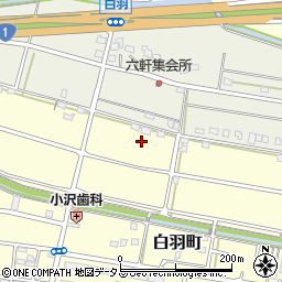 静岡県浜松市中央区白羽町2193周辺の地図