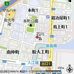 石川株式会社　神戸工場周辺の地図