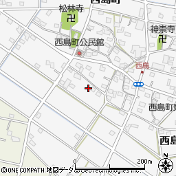 静岡県浜松市中央区西島町818周辺の地図