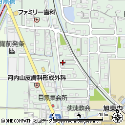 岡山県岡山市東区目黒町150-90周辺の地図