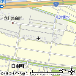 静岡県浜松市中央区米津町169周辺の地図