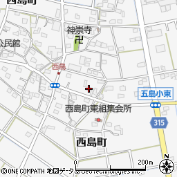 静岡県浜松市中央区西島町532周辺の地図
