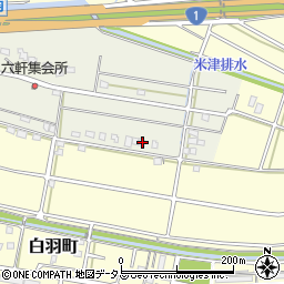 静岡県浜松市中央区米津町167周辺の地図