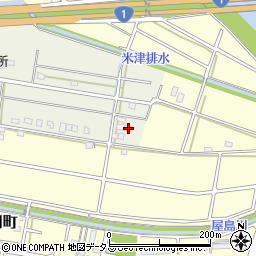静岡県浜松市中央区米津町153周辺の地図