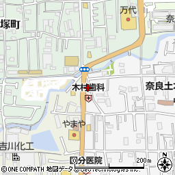 アド企画奈良株式会社周辺の地図