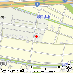 静岡県浜松市中央区米津町152周辺の地図