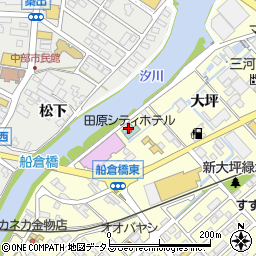 愛知県田原市神戸町後申34周辺の地図