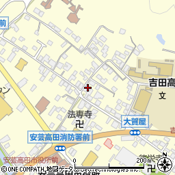 広島県安芸高田市吉田町吉田706周辺の地図
