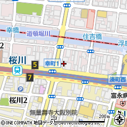 青山アール矯正歯科・大阪周辺の地図