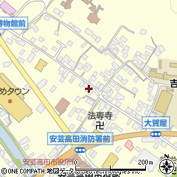 広島県安芸高田市吉田町吉田506周辺の地図