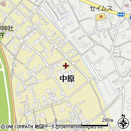 岡山県総社市中原847-14周辺の地図