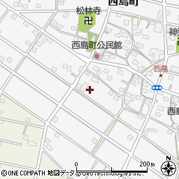 静岡県浜松市中央区西島町826周辺の地図