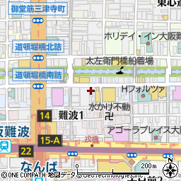 寿司 和食 がんこ 道頓堀店周辺の地図