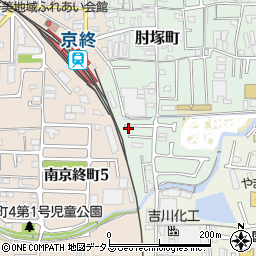 奈良県奈良市肘塚町291-48周辺の地図