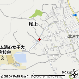 岡山県岡山市北区尾上1726周辺の地図