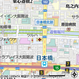 スギドラッグ道頓堀東店周辺の地図