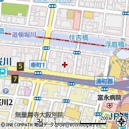Ｍ’ＰＬＡＺＡ難波駅前周辺の地図
