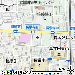 お宝創庫　東大阪店周辺の地図