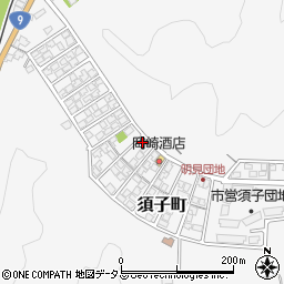 島根県益田市須子町54-14周辺の地図