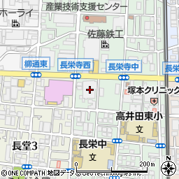 お宝倉庫東大阪店周辺の地図