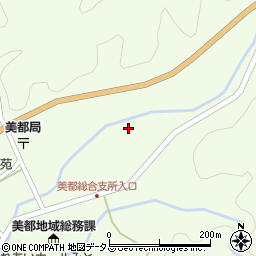 島根県益田市美都町都茂1251-3周辺の地図