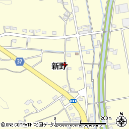 静岡県御前崎市新野933周辺の地図