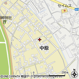 岡山県総社市中原846-1周辺の地図