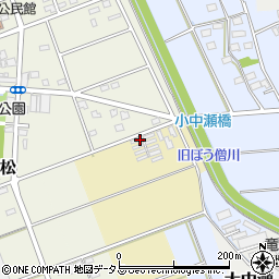 静岡県磐田市東平松291周辺の地図