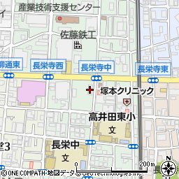 近鉄バス株式会社　営業部周辺の地図