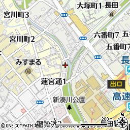 坪田歯科医院周辺の地図