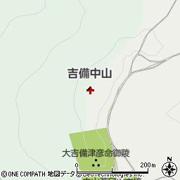 吉備中山周辺の地図