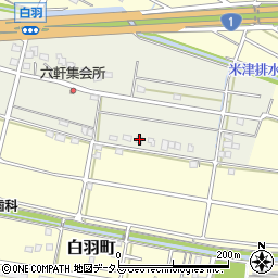 静岡県浜松市中央区米津町173周辺の地図
