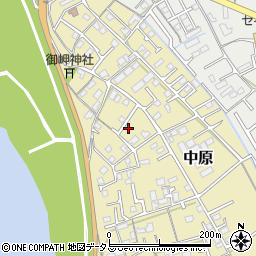 岡山県総社市中原869-14周辺の地図