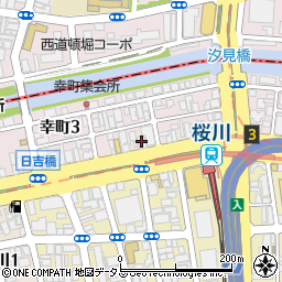 プレジオ難波ＷＥＳＴ周辺の地図