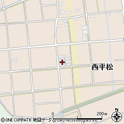 静岡県磐田市西平松874周辺の地図