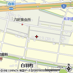 静岡県浜松市中央区米津町174周辺の地図