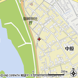 岡山県総社市中原865-1周辺の地図