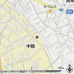 岡山県総社市中原840-12周辺の地図