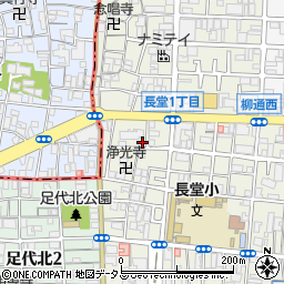 川田モータープール周辺の地図