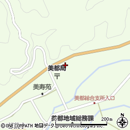 島根県益田市美都町都茂1166周辺の地図